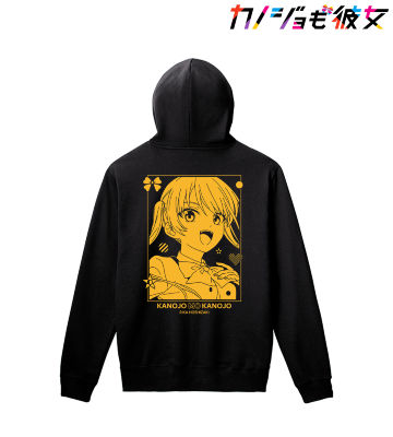 星崎 理香 バックプリントパーカー