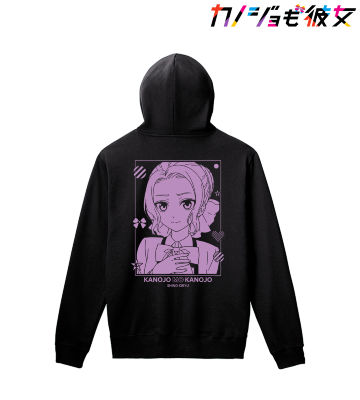 桐生 紫乃 バックプリントパーカー