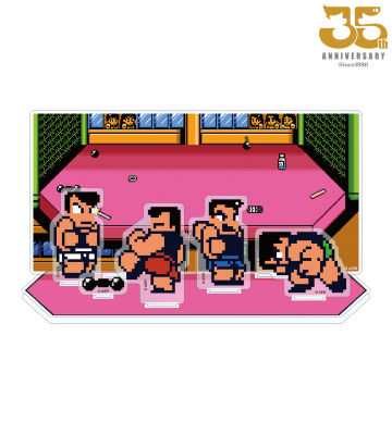 勝ち抜き格闘大会 アクリルジオラマ