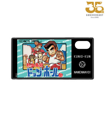 スクエア強化ガラスiPhoneケース