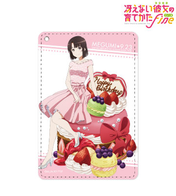 描き下ろしイラスト 加藤恵 バースデーver. 1ポケットパスケース