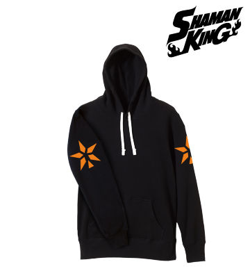 葉の麻倉家家紋入りパーカー