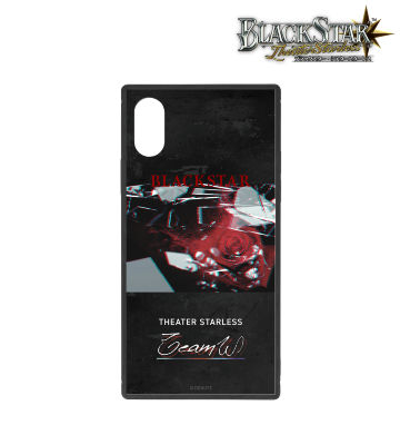 TeamW スクエア強化ガラスiPhoneケース