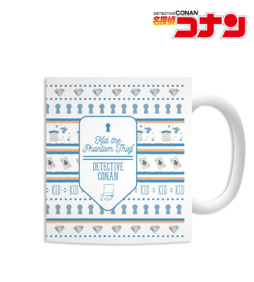 怪盗キッド モチーフ柄マグカップ