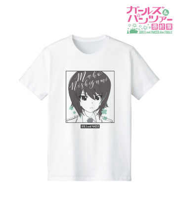 西住まほ lette-graph Tシャツ