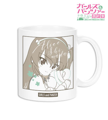 島田愛里寿 lette-graph マグカップ
