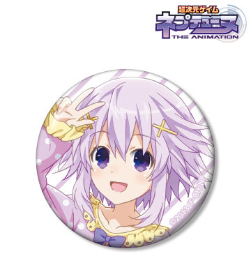 描き下ろしイラスト ネプテューヌ 缶バッジ