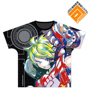 十文字 アタリ Ani-Art フルグラフィックTシャツ
