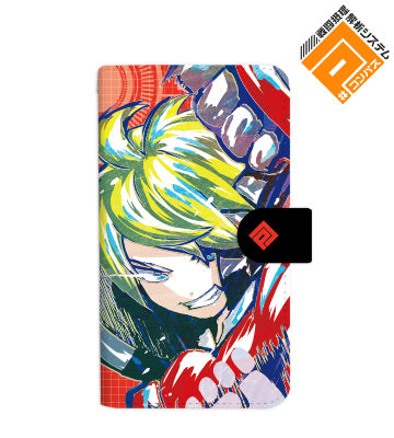 十文字 アタリ Ani-Art 手帳型スマホケース