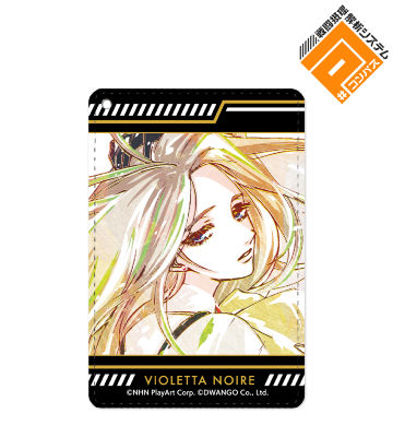 ヴィオレッタ ノワール Ani-Art 1ポケットパスケース