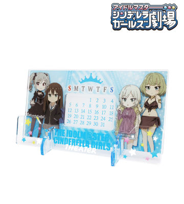 卓上アクリル万年カレンダー（クール）