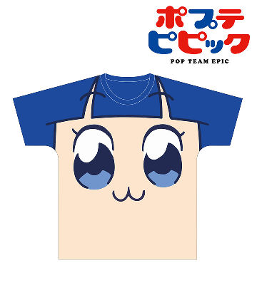 フルグラフィックフェイスTシャツ（ピピ美）