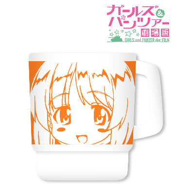 あんこうチームスタッキングマグカップ（西住みほ）