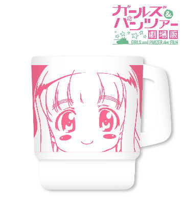 あんこうチームスタッキングマグカップ（武部沙織）