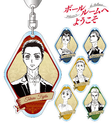 トレーディングアクリルキーホルダー
