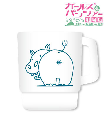 ガールズ&amp;パンツァー　ガルパン　マグカップ　冷泉麻子　コップ　食器　戦車道大作戦 Amazon.co.jp: ガールズ&パンツァー 冷泉 麻子 (1/10スケール