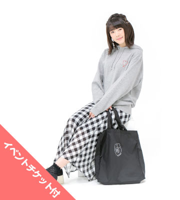 髙橋麻里コラボ チケット付き パーカー＆ナイロンバッグセット/メンズ