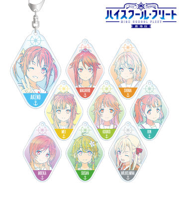 トレーディング Ani-Art CLEAR LABEL アクリルキーホルダー