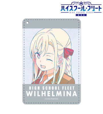 ヴィルヘルミーナ Ani-Art CLEAR LABEL 1ポケットパスケース