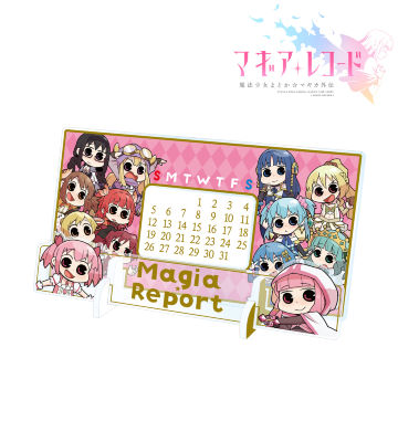 マギア☆レポート 卓上アクリル万年カレンダー