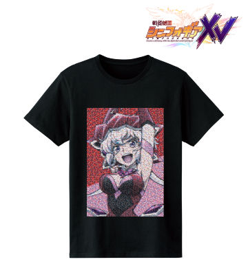雪音 クリス モザイクアートTシャツ