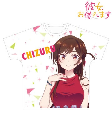 水原千鶴 フルグラフィックTシャツ