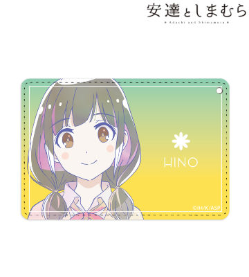 日野 Ani-Art clear label 1ポケットパスケース