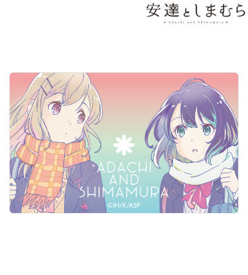 安達＆しまむら Ani-Art clear label カードステッカー