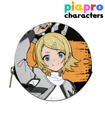 描き下ろしイラスト 鏡音リン バンドver. Art by tarou2 ラウンドコインケース
