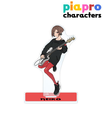 描き下ろしイラスト MEIKO バンドver. Art by tarou2 BIGアクリルスタンド
