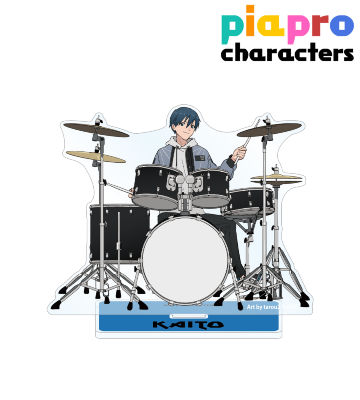 描き下ろしイラスト KAITO バンドver. Art by tarou2 BIGアクリルスタンド