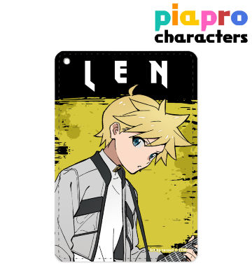 描き下ろしイラスト 鏡音レン バンドver. Art by tarou2 1ポケットパスケース