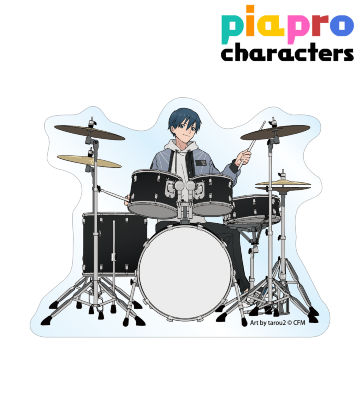 描き下ろしイラスト KAITO バンドver. Art by tarou2 ステッカー