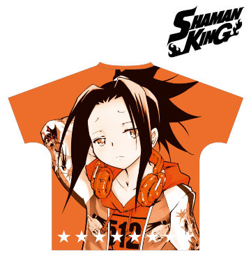 描き下ろしイラスト 葉 フルグラフィックTシャツ
