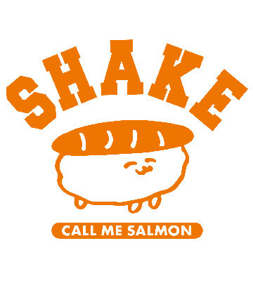 カレッジデザインパーカー（サーモンとよべ）