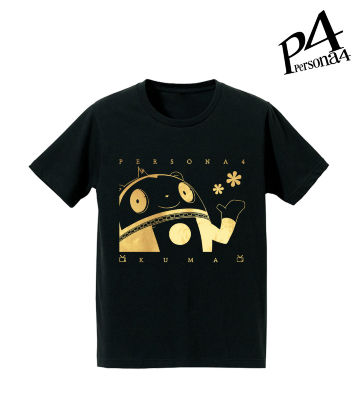 箔プリントTシャツ（クマ）