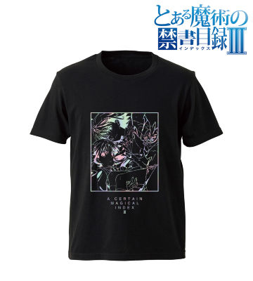 御坂美琴＆白井黒子 ホログラムTシャツ