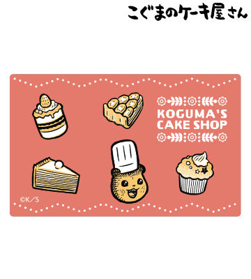 店長とケーキ カードステッカー
