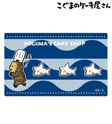 店長とサメ カードステッカー