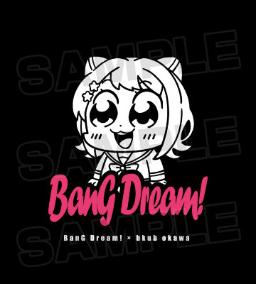 BanG Dream! × 大川ぶくぶ 戸山 香澄 Tシャツ