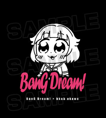 BanG Dream! × 大川ぶくぶ 牛込 りみ Tシャツ