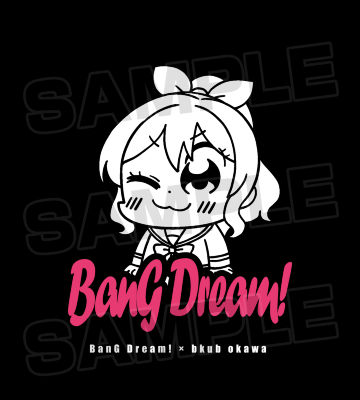 BanG Dream! × 大川ぶくぶ 山吹 沙綾 Tシャツ