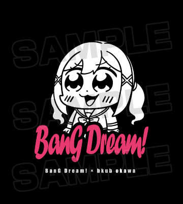 BanG Dream! × 大川ぶくぶ 市ヶ谷 有咲 Tシャツ
