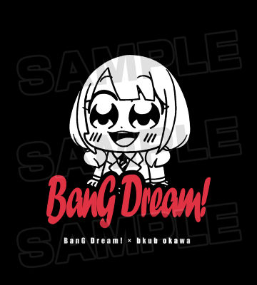 BanG Dream! × 大川ぶくぶ 上原 ひまり Tシャツ