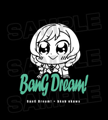 BanG Dream! × 大川ぶくぶ 氷川 日菜 Tシャツ