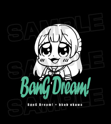 BanG Dream! × 大川ぶくぶ 白鷺 千聖 Tシャツ