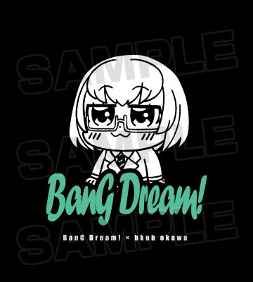 BanG Dream! × 大川ぶくぶ 大和 麻弥 Tシャツ