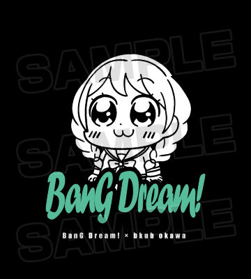 BanG Dream! × 大川ぶくぶ 若宮 イヴ Tシャツ