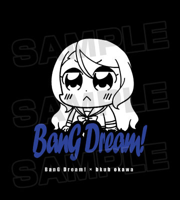 BanG Dream! × 大川ぶくぶ 氷川 紗夜 Tシャツ