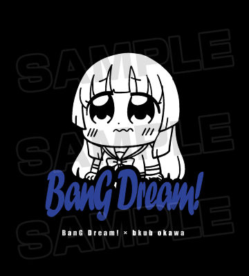 BanG Dream! × 大川ぶくぶ 白金 燐子 Tシャツ